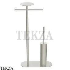 Boheme VENTURO Стойка напольная для WC 10953-NB, nickel brush