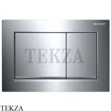 Geberit Omega30 Клавиша смыва для Omega 115.080.KH.1, хром глянец/хром матовый/хром глянец