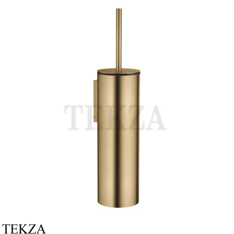 Dornbracht Ёршик для унитаза настенный, ворс черный 83910979-39, Dark Brass сатинированный (PVD)