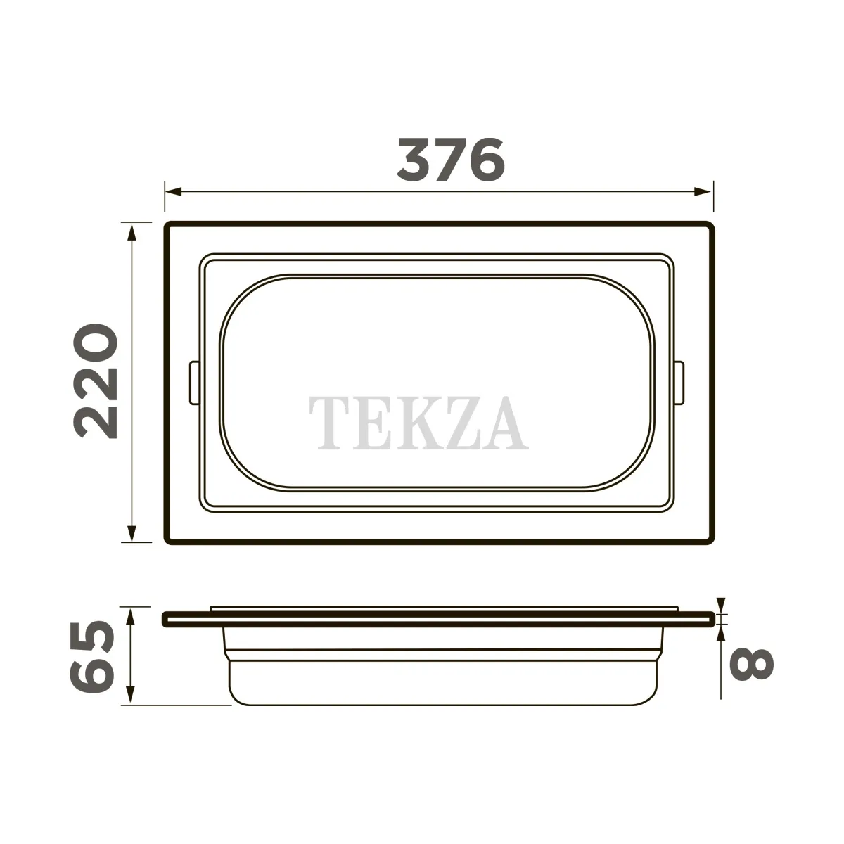 Omoikiri Контейнер DC-03-1 4999081 нержавеющая сталь