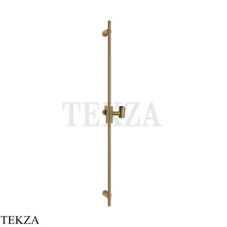 Gessi ANELLO Штанга для душа с держателем 63485-726, Warm Steel Br. PVD