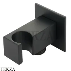 Migliore Держатель ручного душа с выводом воды 30471, черный матовый