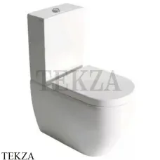 Cielo Smile MINI Унитаз моноблок, сиденье с микролифтом SMVMR+ SMCMR, Talco белый матовый