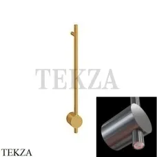 BRONER BRUNO H Электрический полотенцесушитель 60 с кнопкой, BR.007.060.0000.SS.MG, золото сатин шелк