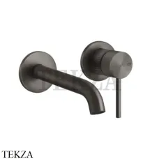 Gessi 316 MECCANICA Смеситель для раковины, внешняя часть 54283-707, Black Metal Brushed