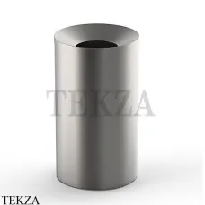 Decor Walther BASIC DW 240 Мусорный бак с внутренним ведром 0615676, сталь матовая