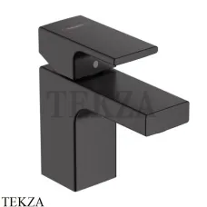 Hansgrohe Vernis Shape Смеситель для раковины, без сливного гарнитура 71567670, черный матовый Hansgrohe Vernis Shape Смеситель для раковины, без сливного гарнитура 71567670, черный матовый