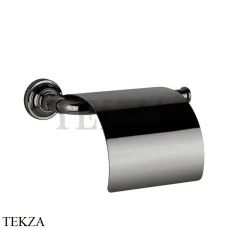 Gessi VENTI20 Держатель туалетной бумаги с крышкой 65449-706, Black Metal