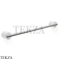 Decor Walther Stone White HTE45 Держатель для банного полотенца 0975155, белый матовый-stainless steel