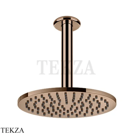 Gessi Goccia Душевая лейка 20,0 с потолочным креплением 33662-030, Copper PVD