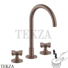 Fantini Icona Classic Смеситель для раковины, с донным клапаном 53P9R007, Matt Copper PVD