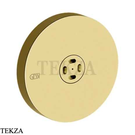 Gessi INCISO SHOWER Боковая форсунка с распылителем 32977-246, Gold PVD