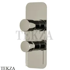 FIMA Carlo Frattini Spillo UP Смеситель для душа с переключателем, 2-3 потока F3039X6SN, Brushed nickel FIMA Carlo Frattini Spillo UP Смеситель для душа с переключателем, 2-3 потока F3039X6SN, Brushed nickel