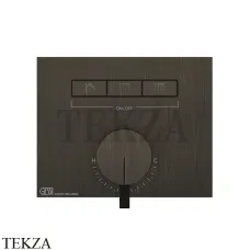 Gessi HI-FI Однорычажный смеситель, на 3 поток, внешняя часть 63081-187, Aged Bronze Gessi HI-FI Однорычажный смеситель, на 3 поток, внешняя часть 63081-187, Aged Bronze