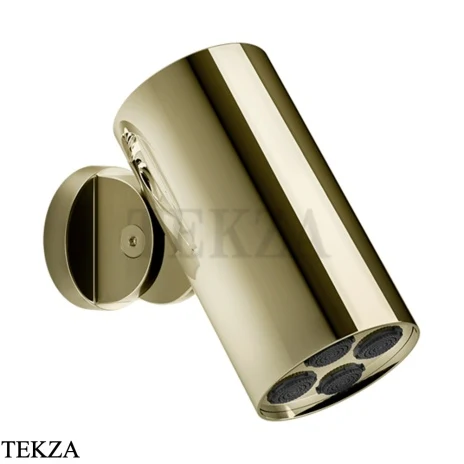 Gessi SPOTWATER Душевая головка настенного крепления, многоструйная 57261-710, Brass PVD
