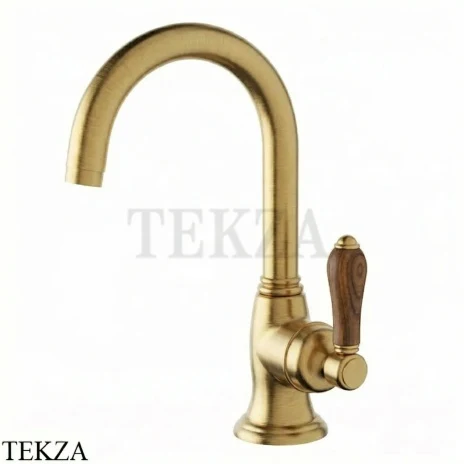 Nicolazzi Cinquanta Смеситель для раковины без гарнитура Forest, 3454TCOS77C, Brushed brass