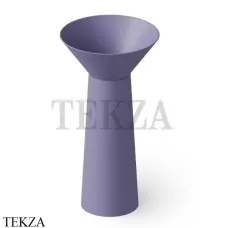 Dea Design Pedestal Basin Раковина напольная Solid Surface DD2022 480 14, Lilac №14