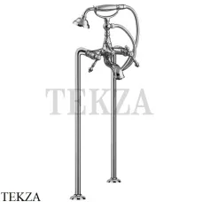 FIMA Carlo Frattini EPOQUE Напольный смеситель для ванны, с гарнитуром F5054/4CR, хром глянец