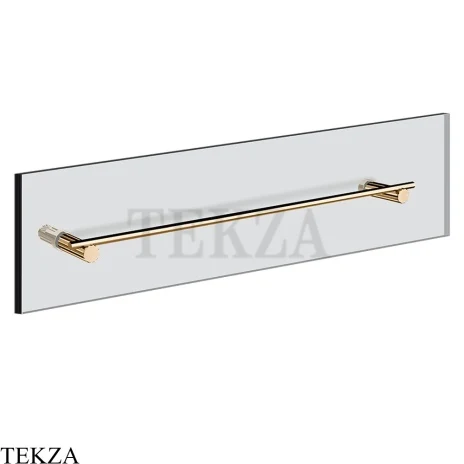 Gessi Incastri Полотенцедержатель для крепления на стекло, 60 см 75515-735, бронза глянец