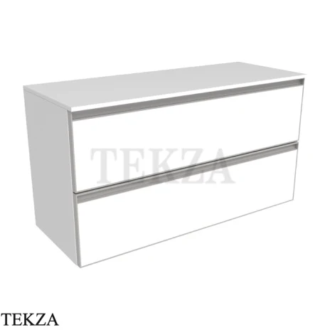 Flaminia Cubika тумба под раковину подвесная 95×37×50 см, 2 ящика, белый матовый