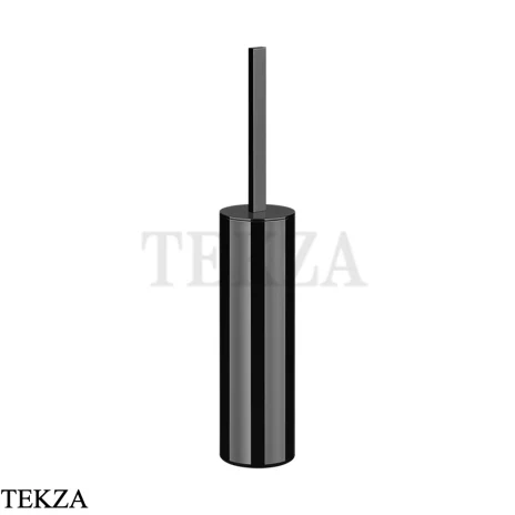 Gessi Perle Туалетный ёршик напольный 74843-706, black хром глянец