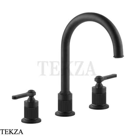 Gessi VENTI20 Смеситель для раковины зонтичный, с донным клапаном 65015-299, Black XL