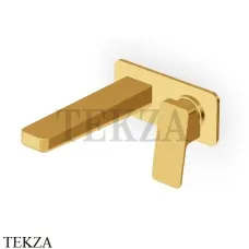 Zucchetti JINGLE Смеситель для раковины, внешняя часть ZIN634.C41, brushed gold