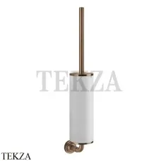 Gessi VENTI20 Ершик туалетный настенный белый 65419-708, Copper Brushed