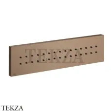 Gessi Rettangolo shower Боковая форсунка длинная 32975-708, Copper Brushed PVD
