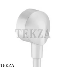 Hansgrohe Fixfit E Шланговое подсоединение без клапана обратного тока 27454700, белый матовый