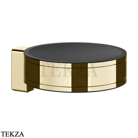 Gessi Pelle Tresse Мыльница настенная круглая 78501-710, Brass PVD