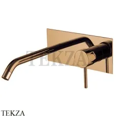 FIMA Carlo Frattini Spillo UP Смеситель для раковины на планке, внешняя часть F3051LX5ZS, Brushed Amber Bronze