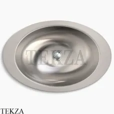 Kohler Rhythm Раковина встраиваемая сверху K-2603-SU-NA, сталь сатинированная