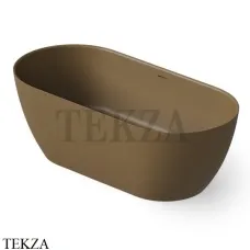 Dea Design Edge Ванна отдельностоящая овальная 150x75 Solid Surface DD8670 1500 1, Dark Camel №1