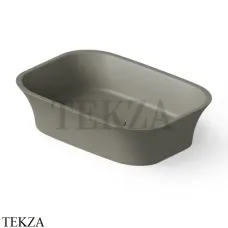 Dea Design Washbasins Раковина настольная 55х38 Solid Surface DD9030 550 4, Light Grey №4