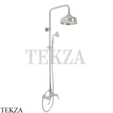 FIMA Carlo Frattini EPOQUE Душевая колонна без излива, с гарнитуром F5055/2SN, Brushed nickel