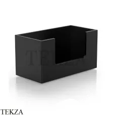 Decor Walther BROWNIE PTB Диспенсер для бумажных полотенец 0936960, черный матовый, эко-кожа