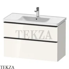 Duravit D-Neo Тумба подвесная с 2 ящиками, для умывальника 100 см DE435602222, белый глянец