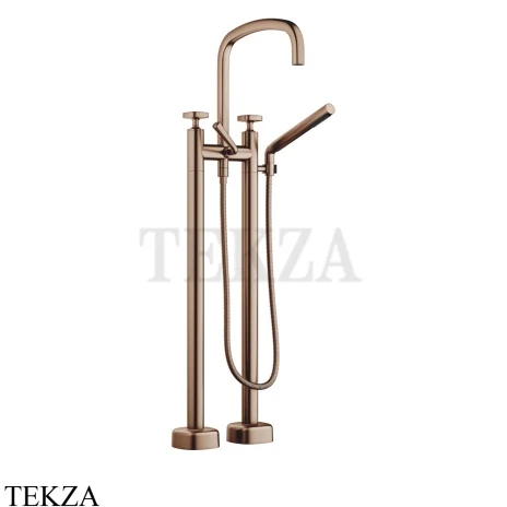 Dornbracht COYA Смеситель для ванны напольный, внешняя часть 25943404-42, Brushed Bronze (PVD)