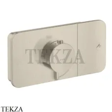 Axor ONE Термостат для душа 1 поток, внешняя часть 45711820, Brushed Nickel