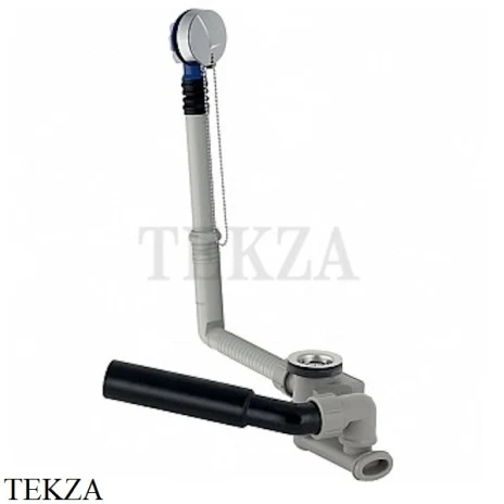 Geberit Слив-перелив для стандартной ванны, с цепочкой крышка ABS 150.017.00.6, хром глянец