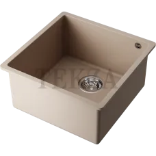 Omoikiri Bosen 44-U Кухонная мойка Tetogranit прямоугольная 44-U-SA 4993597 бежевый
