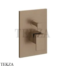 Gessi Rettangolo shower Смеситель для душа 2 потока, внешняя часть 44604-708, Copper Brushed PVD Gessi Rettangolo shower Смеситель для душа 2 потока, внешняя часть 44604-708, Copper Brushed PVD