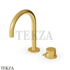 Zucchetti Helm Смеситель для раковины, без гарнитура ZHE576.XP41, brushed gold PVD