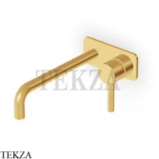 Zucchetti Pan Смеситель для раковины 230, внешняя часть ZP6124.C41, brushed gold