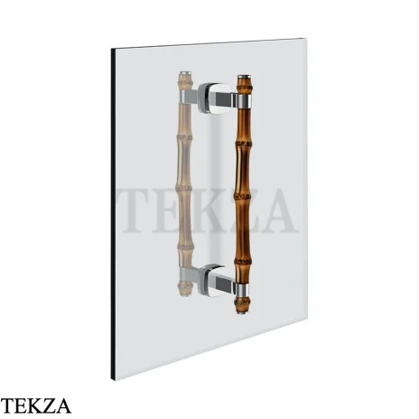 Gessi Jacqueline Полотенцедержатель для крепления на стекло, 20 см 77631-031, хром глянец