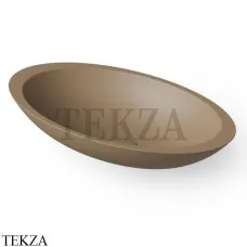 Dea Design Washbasins Раковина настольная овальная Solid Surface DD9005 600 2, Light Camel №2