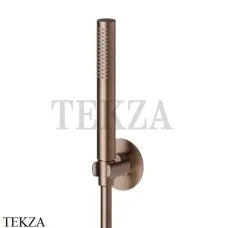 Newform Душевой комплект ручной душ стержневой из латуни 866.59.067, PVD Br. Copper Bronze