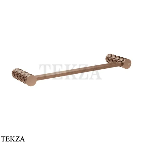 Gessi Pelle Tresse Держатель для полотенца 30 см 78597-708, Copper Brushed PVD