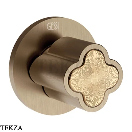 Gessi Ludovica Смеситель-рычаг управления, внешняя часть 76209-761, бронза Coffee